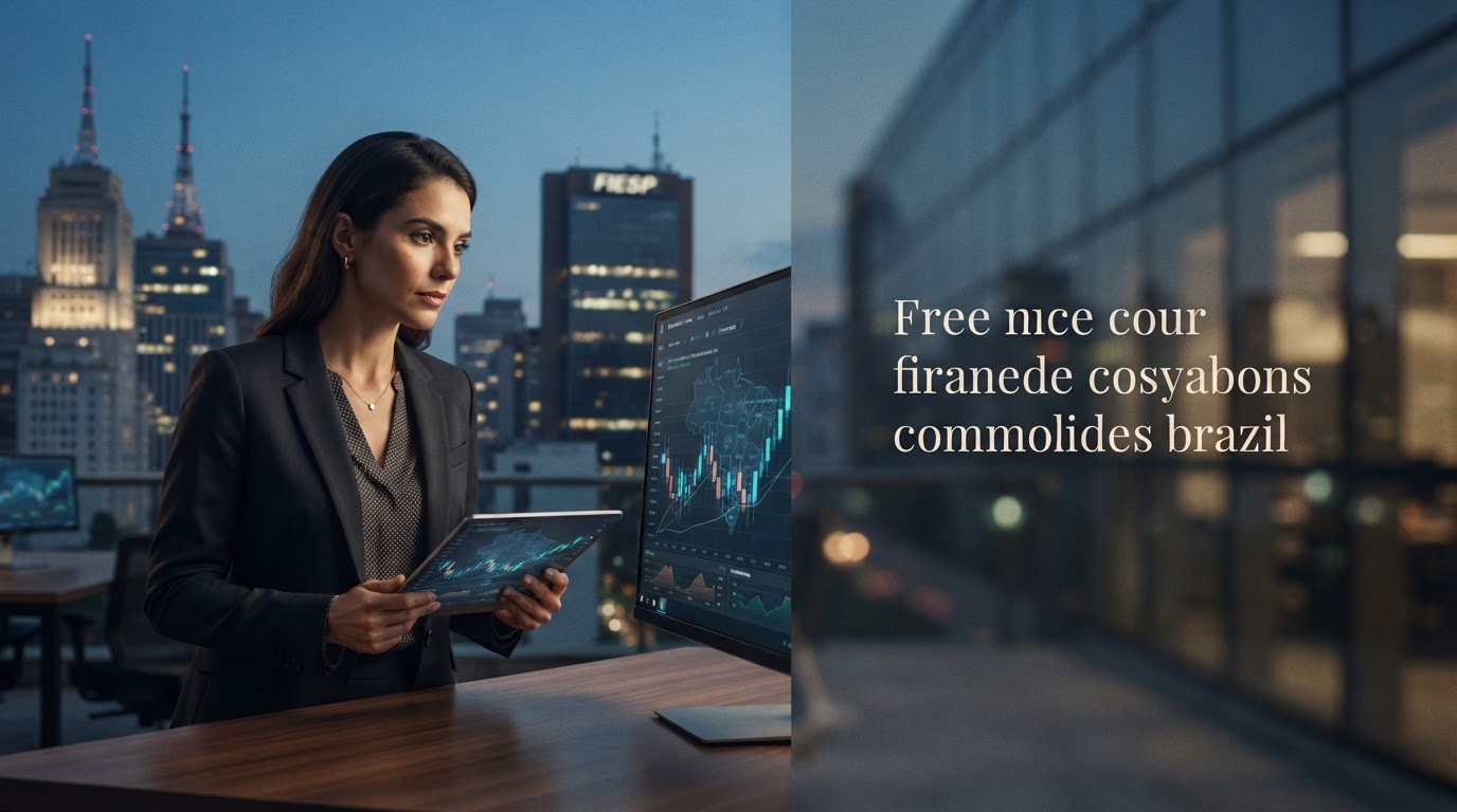 Falcon Trading AI — visualização abstrata de fluxos de dados financeiros